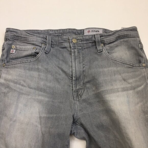 AG ADRIANO GOLDSCHMIED Gray The Tellis Modern Slim Italian Denim Jeans - Picture 5 of 15